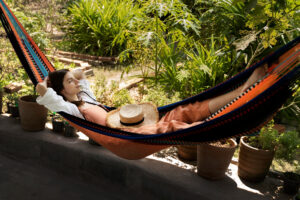 Pergola with a Hammock