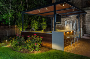 Pergola with a Bar