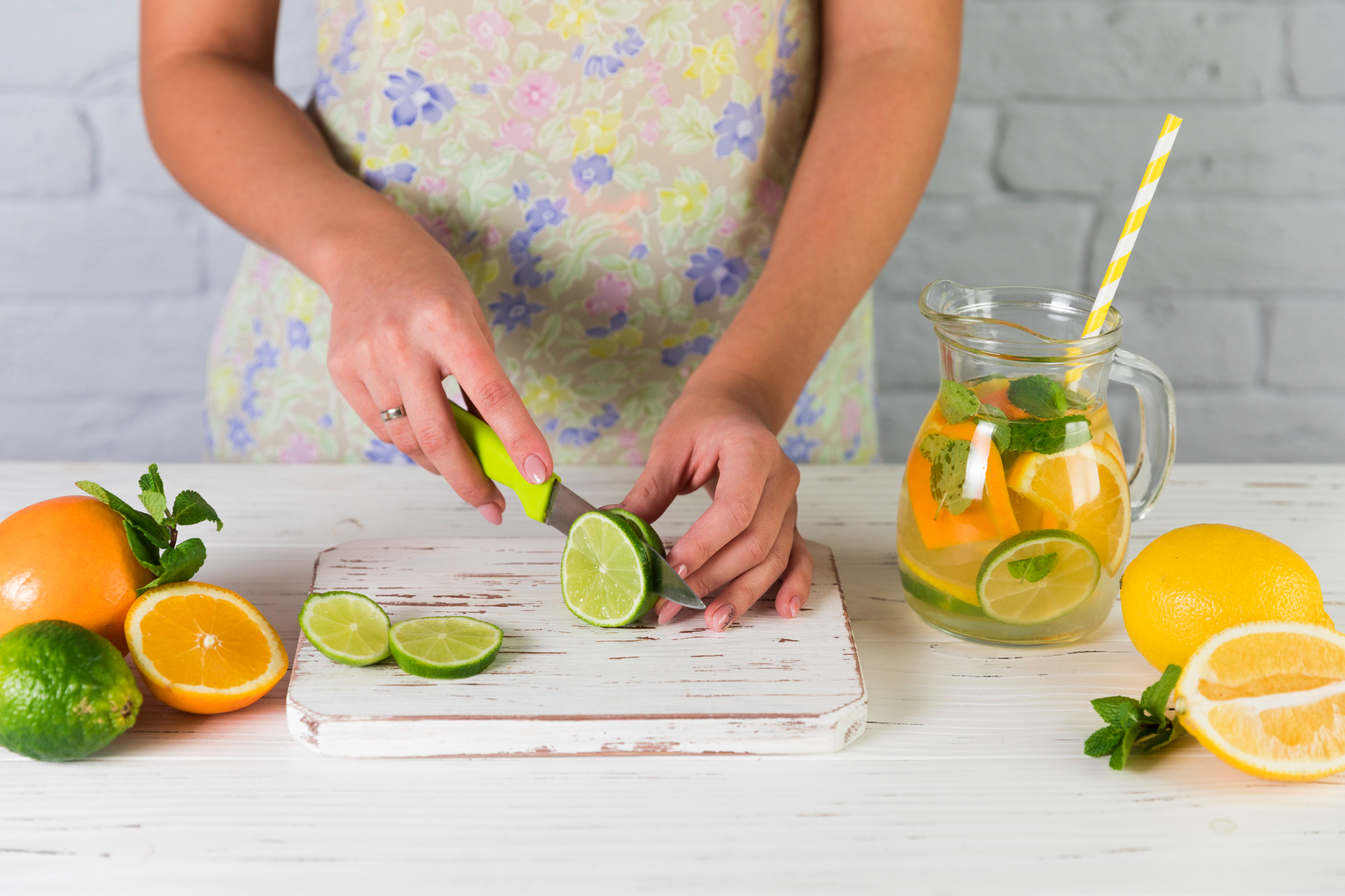 lemon water