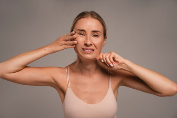 lack of elasticity in skin