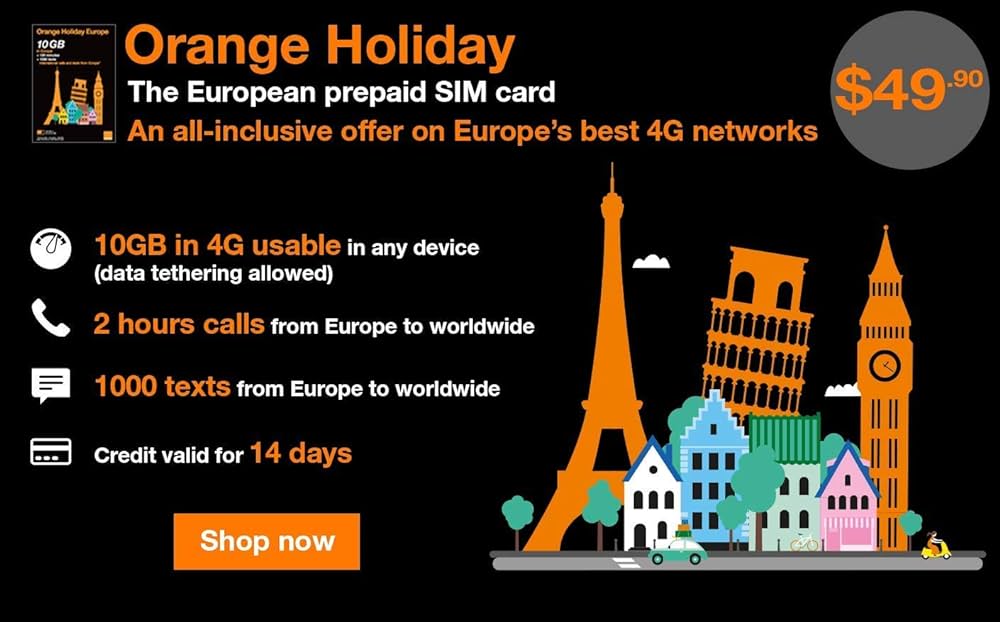 Orange Holiday Europe