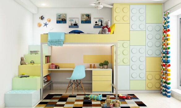 Adding Storage to a Small Kids Bedroom