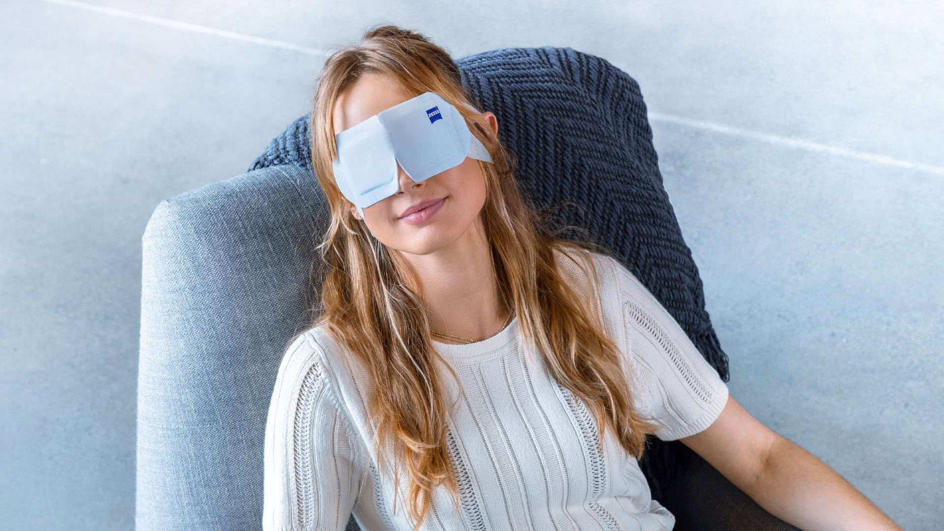 cold compress on eyes