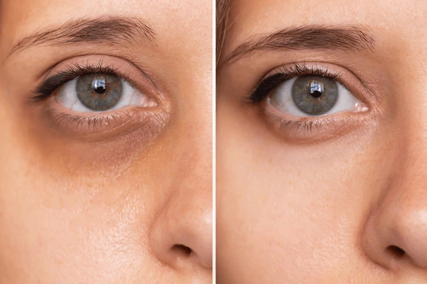 Reduces Puffy Eyes and Dark Circles